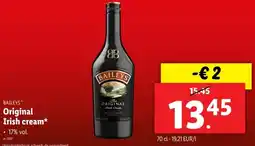 Lidl Original Irish cream aanbieding