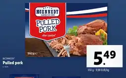 Lidl Pulled pork aanbieding