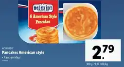 Lidl Pancakes American style aanbieding