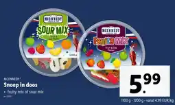 Lidl Snoep in doos aanbieding