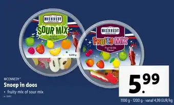 Lidl Snoep in doos aanbieding