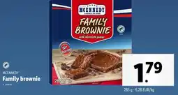 Lidl Family brownie aanbieding