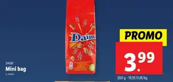 Lidl Mini bag aanbieding