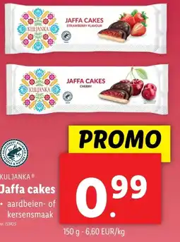 Lidl Jaffa cakes aanbieding