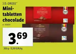 Lidl tabletten chocolade aanbieding