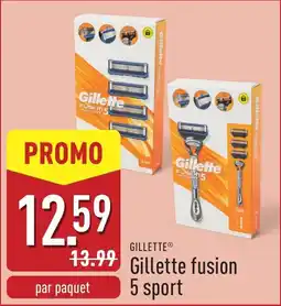 ALDI Gillette fusion aanbieding