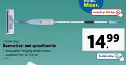 Lidl Raamwisser met sproeifunctie aanbieding