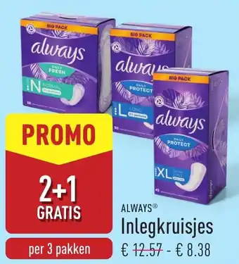 ALDI Inlegkruisjes aanbieding