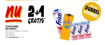 Jumbo Chocomel en fristi aanbieding