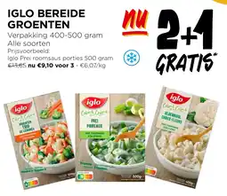 Jumbo Iglo bereide groenten aanbieding
