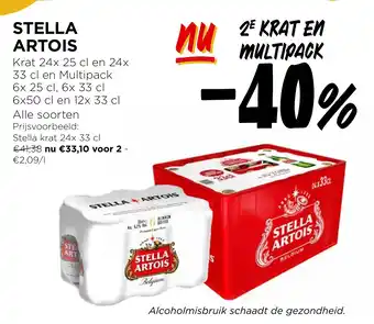 Jumbo Stella artois aanbieding