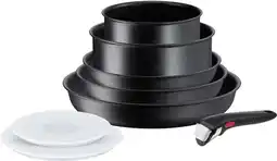 Coolblue Tefal Ingenio Black Stone Pannenset 8-delig aanbieding