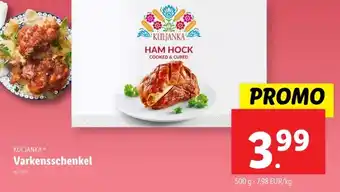 Lidl Varkensschenkel aanbieding