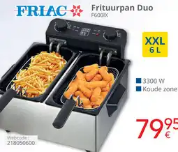 Eldi Friac frituurpan duo F600IX aanbieding