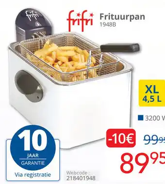 Eldi Frifri frituurpan 1948B aanbieding