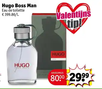 Kruidvat Hugo Boss Man aanbieding