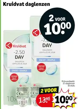 Kruidvat Kruidvat daglenzen aanbieding