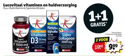 Kruidvat Lucovitaal vitaminen en huidverzorging aanbieding