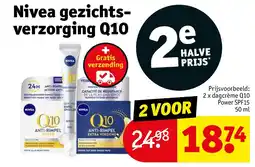 Kruidvat Nivea gezichtsverzorging Q10 aanbieding