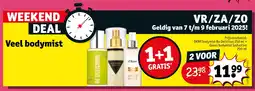 Kruidvat DKNY bodymist Be Delicious 250 ml + Guess bodymist Seductive 250 ml aanbieding