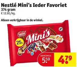 Kruidvat Nestlé Mini’s Ieder Favoriet aanbieding