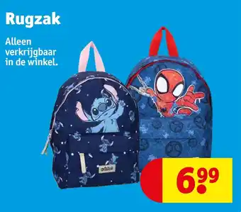 Kruidvat Rugzak aanbieding