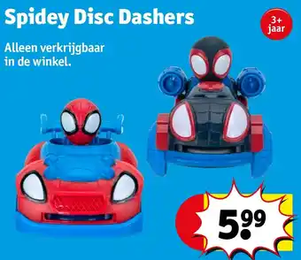 Kruidvat Spidey Disc Dashers aanbieding