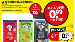 Kruidvat Le Petit Marseillais douche aanbieding