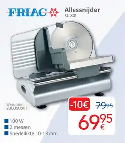 Eldi Friac Allessnijder SL 801 aanbieding