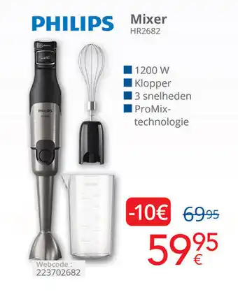 Eldi Philips Mixer HR2682 aanbieding