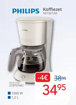 Eldi Philips Koffiezet aanbieding