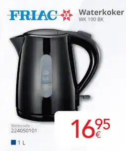 Eldi Friac Waterkoker WK 100 BK aanbieding