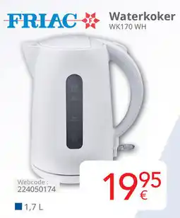 Eldi Friac Waterkoker WK170 WH aanbieding