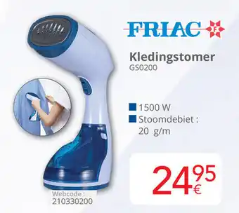 Eldi Friac Kledingstomer GS0200 aanbieding