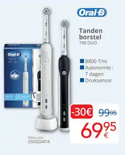 Eldi Oral B Tanden borstel 790 duo aanbieding