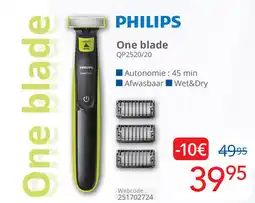 Eldi Philips One blade QP2520/20 aanbieding