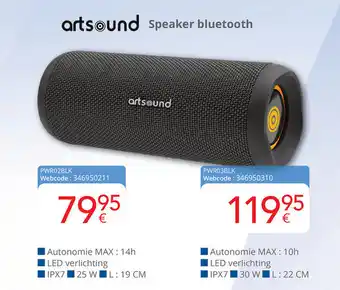 Eldi Artsound Speaker bluetooth aanbieding