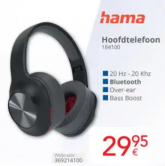 Eldi Hama Hoofdtelefoon 184100 aanbieding