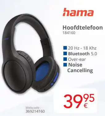 Eldi Hama Hoofdtelefoon  184160 aanbieding