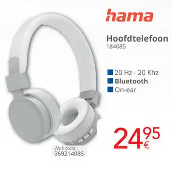 Eldi Hama Hoofdtelefoon 184085 aanbieding