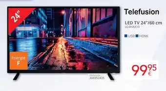 Eldi Telefusion LED TV aanbieding