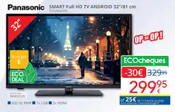 Eldi Panasonic smart full HD TV android aanbieding