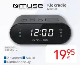 Eldi Muse Klokradio M10 CR aanbieding