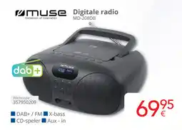 Eldi MuseDigitale radio MD 208DB aanbieding