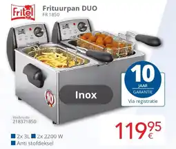 Eldi Frituurpan DUO aanbieding