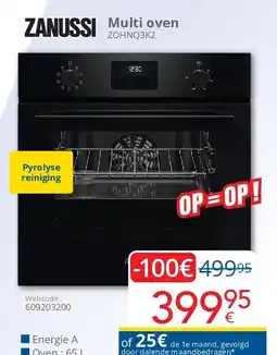 Eldi Multi oven aanbieding