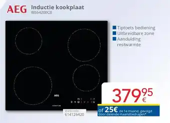 Eldi Age Inductie kookplaat aanbieding