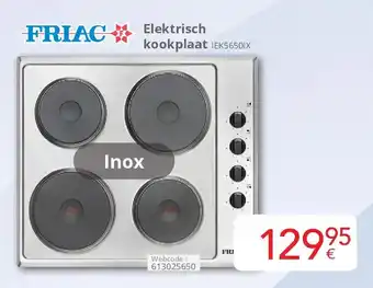 Eldi Friac Elektrisch kookplaat aanbieding