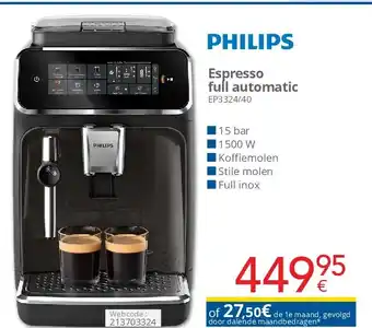 Eldi Espresso full automatic aanbieding