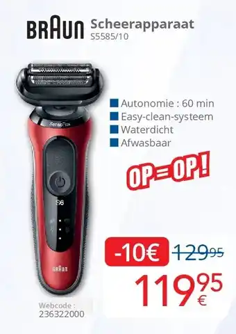 Eldi Scheerapparaat aanbieding